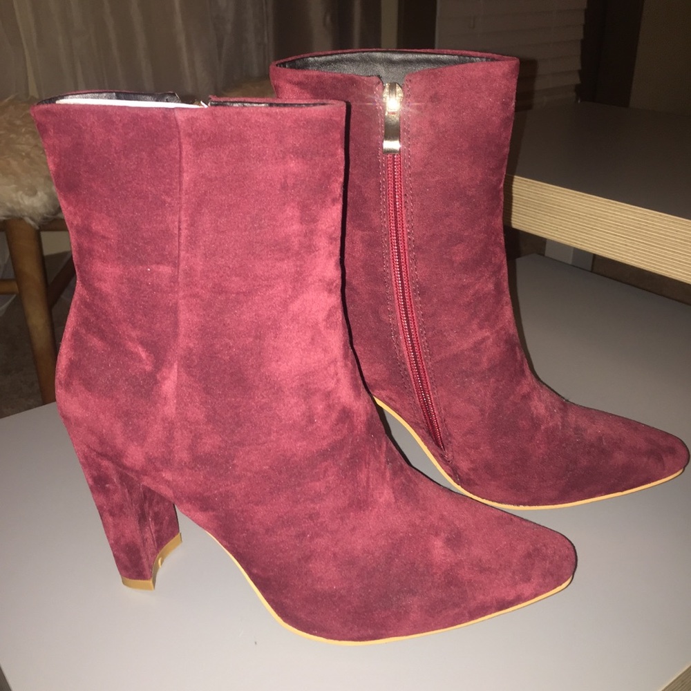 Burgundy Simmi Boots